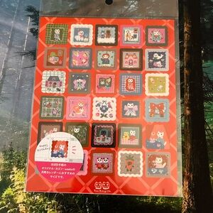 Hobonichi 2026 Sticker Sheet